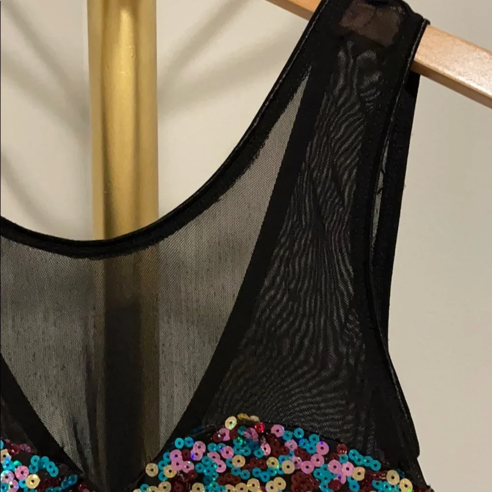 Colorful sequin body con - Picture 4 of 6